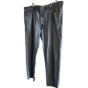 Levis 550 Relaxed Fit Men's Blue Denim Jeans  W46 x 32L